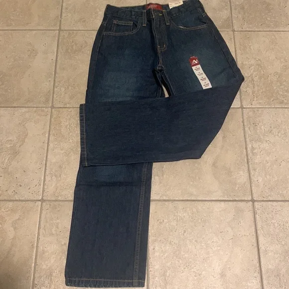 **NWT** Arizona Jeans Size 14 Relaxed Regular - Picture 1 of 5